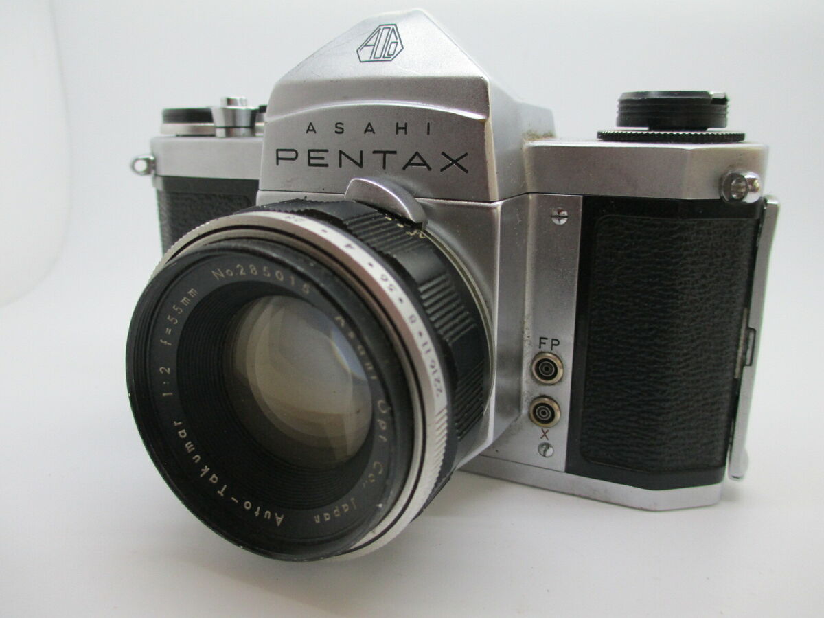 Asahi Pentax Honeywell H2 35mm Film Camera with 55MM f2 Lens Asahi Pentax Honeywell H2 35mm Film Camera with 55MM f2 Lens