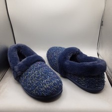 Skechers Cozy Campfire Colorful Snuggles Slippers Women's 11M Navy Multi A140