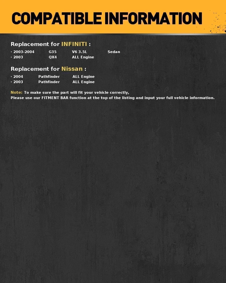 11051 110A Alternator For Infiniti G35 Qx4 2003 Nissan Pathfinder 3.5L 2003-2004 Foto 2 de 4