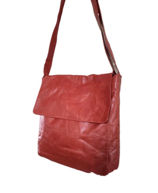 Vintage m0851 Leather Shoulder Bag Purse