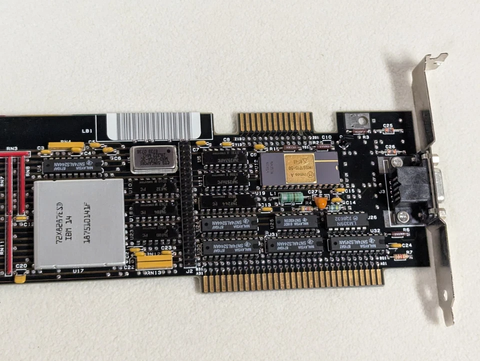 Vintage IBM 8-Bit ISA Graphics Card 75X9016 XM ~ Very First VGA Adapter Card - Image 3 of 4