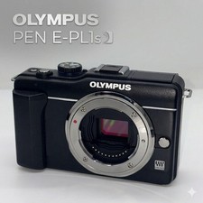 [EXC+++] OLYMPUS E-PL1s Mirrorless Nero Testato con Caricabatterie dal GIAPPONE