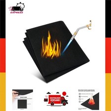Flintronic Schwei&szlig;decke hitzebest&auml;ndig 1000 &deg;C feuerfeste Unterlage Schwei&szlig;matte
