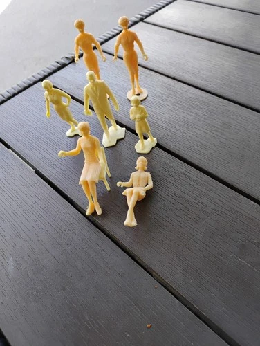 Marx Mpc Family Figures Lot