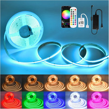 5-20m RGB/RGBW COB LED Strip Light WIFI APP Control 576/784LEDs/m High Density