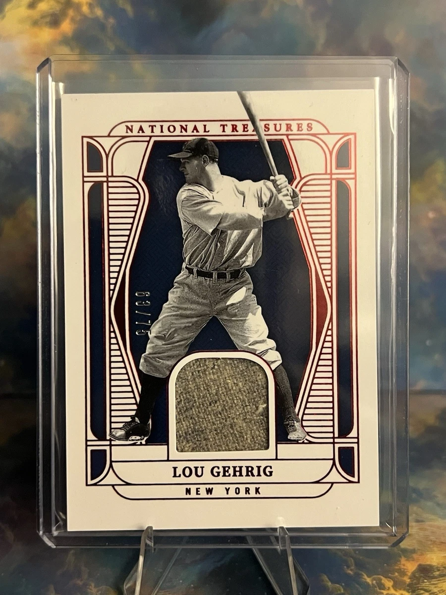 Panini Lou Gehrig Baseball Serial Numbered Sports Trading Cards
