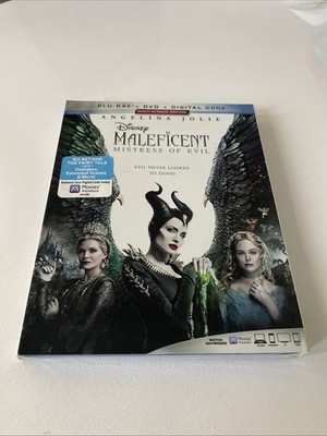 MALEFICENT: MISTRESS OF EVIL (Blu- Ray / DVD / Digital) NEW
