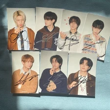 ENHYPEN Autographed Hand Signed Photo For Eniversary FAMILY K-POP Collection 4*6