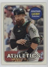 2018 Topps Heritage High Number Color Swap Variation SP Jonathan Lucroy #517 c7z