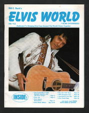 1989 Bill E. Burk's Elvis World #13 Magazine  #A1675