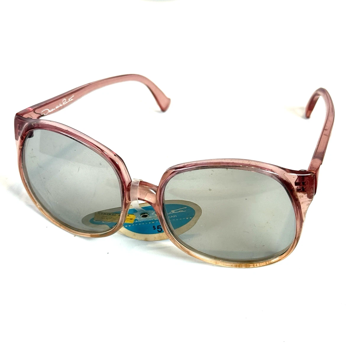 Rebuild 1970\'s Womens Sunglasses Lucite Purple Flowers Light Gray  France VTG Vintage French Sunglasses 1970 main image 2