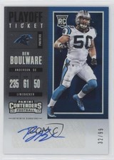 2017 Panini Contenders Playoff Ticket 32/99 Ben Boulware #213 Auto 0h5k
