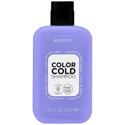Kemon Color Cold Cool Blonde 250ml aufhellendes Shampoo für blondes Haar