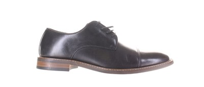Vince Camuto Mens Lamson Black Oxford Dress Shoe Size 8.5 (7765740)