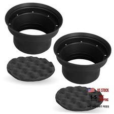 XBAF525 2 Piece Universal 5.25&rdquo; Silicone Rubber Speaker Baffles 5.25" (Pair)