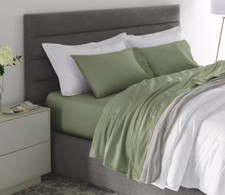 SALE - Sleep Number Essential Fit Cotton sateen sheet set, Full Colors