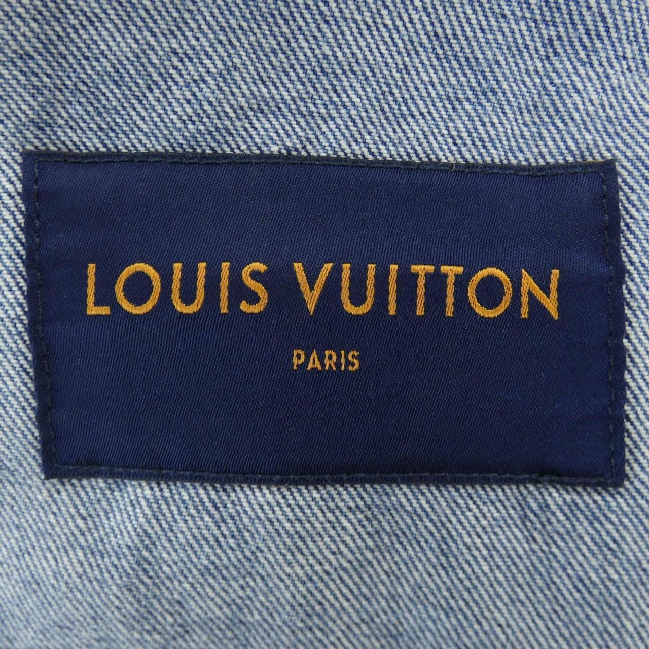 Authentic Louis Vuitton HJA71WYIE Denim Jacket #270-004-314-8568 image 4