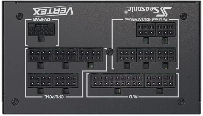 Fuente de alimentación interna Seasonic VERTEX GX 1200 ATX12V EPS12V 80 PLUS Gold 1200W Foto 3 de 4