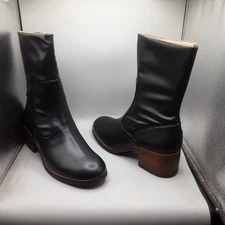 Sarto By Franco Sarto Zaren Stretch Boots Women's 9.5M Black A8