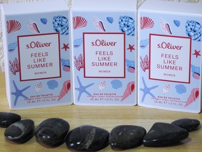 (311,00   / L),  s.Oliver FEELS LIKE SUMMER 2024,  3x 30 ml Eau de Toilette, OVP