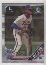 2019 Bowman Draft Chrome Jamari Baylor #BDC-41 7an