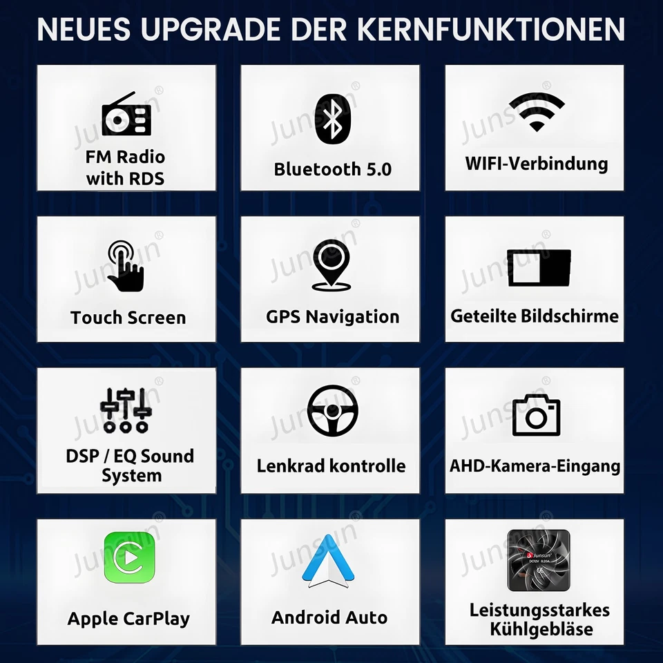 Carplay Für VW Tiguan 2016-2020 Autoradio GPS Navi BT Android Kamera WIFI DAB+ - Bild 4 von 4