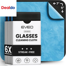 Glasses Cleaning Cloth - 6 Pack Lens Cleaning Cloth Glasses Cleaner - Microfib