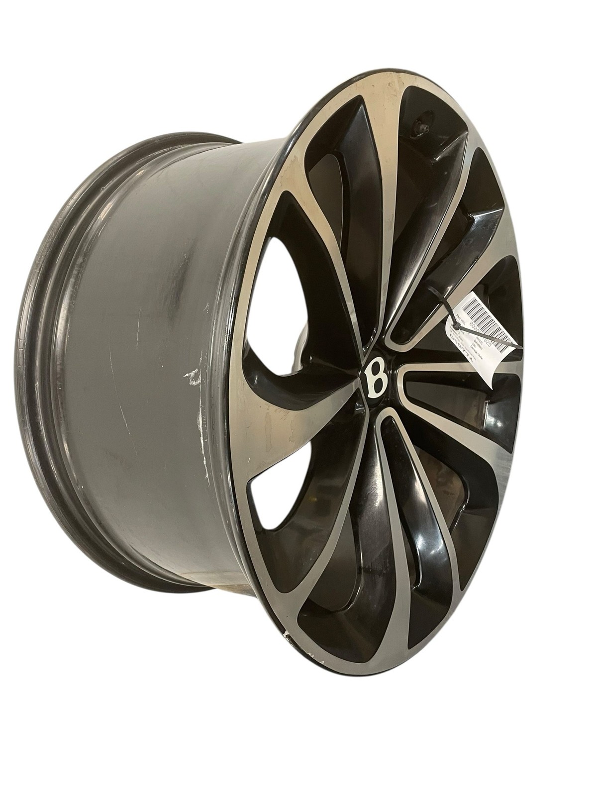2015-2020 BENTLEY BENTAYGA OEM (B) 21x10 21 Inch Machined Face Black Wheel Rim