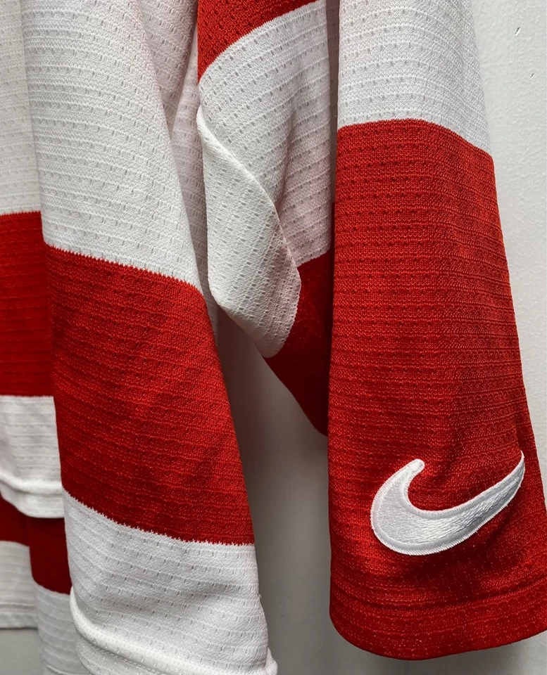 Vintage Nike NHL Detroit Red Wings White Jersey 97 Stanley Cup Finals XL MIC - Image 2 of 4