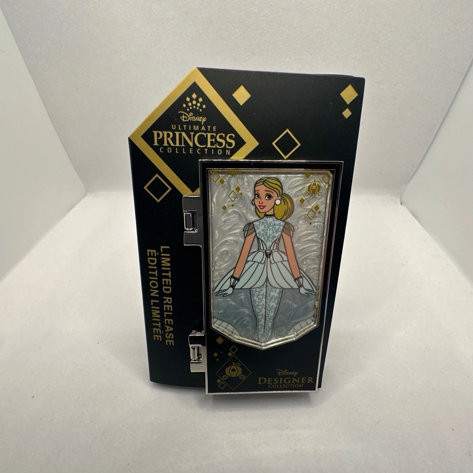 New Disney Cinderella Designer Ultimate Princess Hinged Enamel Pin New Limited