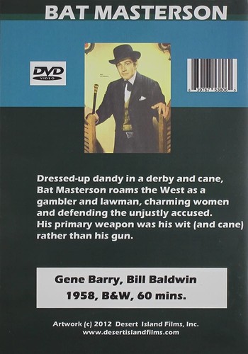 Bat Masterson (DVD) Bill Baldwin Gene Barry - Picture 2 of 2