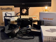 Sony Alpha a6400 Mirrorless Camera (Body Only) with accessories