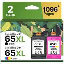 Ink Cartridges Black and Color Combo Pack High-Yield Replacement