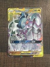 Carta Arceus, Dialga e Palkia GX - 156/236 - Pokemon Eclissi Cosmica