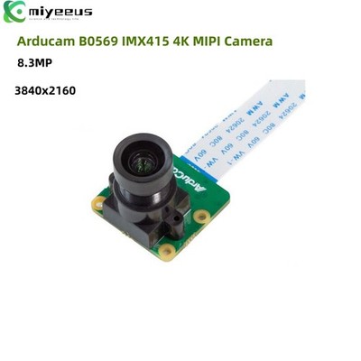 Arducam B0569 IMX415 4K MIPI Camera M12 8.3MP Opensource Cam for Raspberry Pi #s