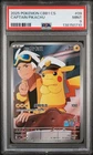 2025 POKEMON SIMPLIFIED CHINESE CBB1 C-GEM PACK VOL 1 #09 CAPTAIN PIKACHU PSA 9