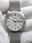 Vintage Seiko 5606-7130 LORD MATIC Silver Dial (1960s) All Parts Original !!