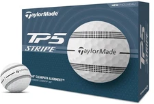  TP5 Stripe Golf Balls _Color Stripe (Color: White/Black Stripe )New