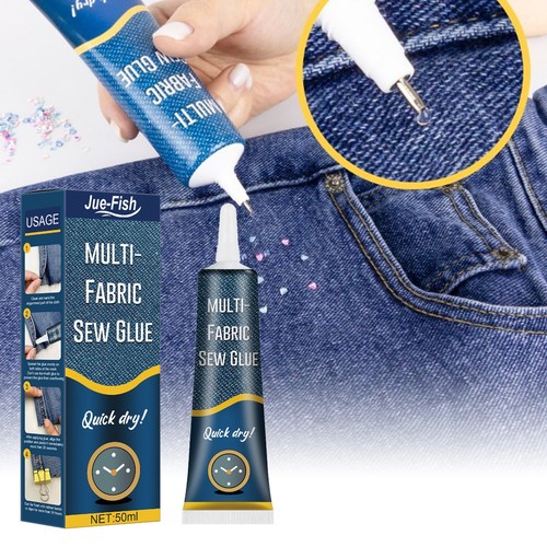 Sew Glue Liquid Kit,fabric Glue That Quickly Mends,alters,hems&embellis - Bild 4 von 6