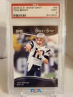 Tom Brady 2006 Upper Deck Sweet Spot PSA MINT 9 🔥POP 6🔥 Only One Graded Higher