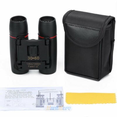 30x60 HD Zoom Binoculars Day/Night Vision Travel Outdoor Hunting