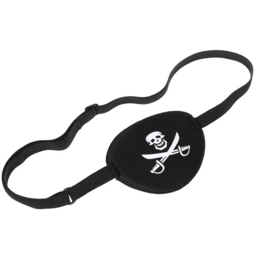 Dog Eye Patch - Pirate-inspired Pet Accessory in Black - Picture 1 of 11