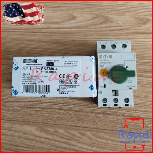 New in Box EATON Moeller PKZM0-4 Motor Protective Circuit Breaker XTPR004BC1 - Picture 4 of 9