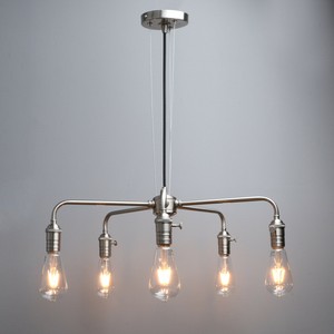 Details About Vintage Industrial 5 Way Cluster Pendant Lamp Chandelier Ceiling Light Fitting