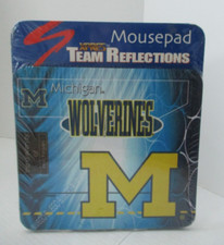 Mousepad Michigan Wolverines Collectible New in Sealed Package 8x8.5 inch