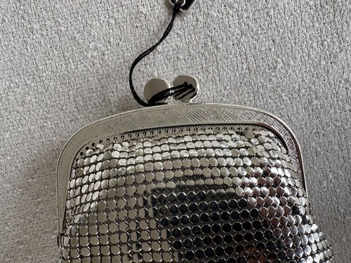 Glomesh Silver Coin Purse, Genuine, Vintage, with tag - Picture 4 of 8