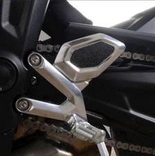 R&G Boot Guard Kit Black (2-Piece Heel Plates) Triumph Trident 660 2021 - 2024