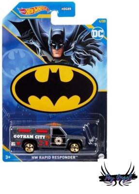 Hot Wheels -  DC Batman: HW Rapid Responder - #4/20 US Longcard / Neu & Ovp