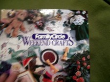 2 Family Circle Weekend Crafts 3 Ring Binders Cards, Patterns  Charts 