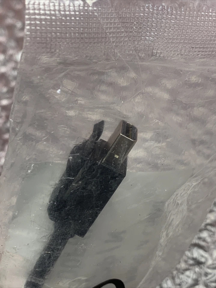 Genuine Dell Mini Displayport to Displayport DP Adapter Cable with Clip 00FKKK - Image 2 of 4